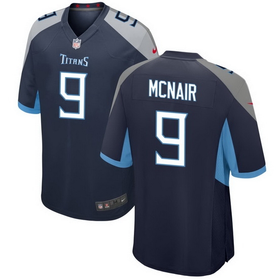 Men Tennessee Titans 9 Steve McNair Navy Vapor Untouchable Stitched Jersey Men Tennessee Titans 9 Steve McNair Navy Vapor Untouchable Stitched Jersey