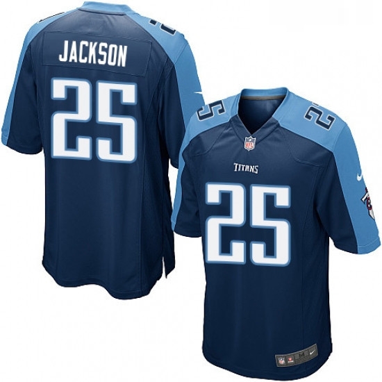 Mens Nike Tennessee Titans 25 Adoree Jackson Game Navy Blue Alternate NFL Jersey Mens Nike Tennessee Titans 25 Adoree Jackson Game Navy Blue Alternate NFL Jersey