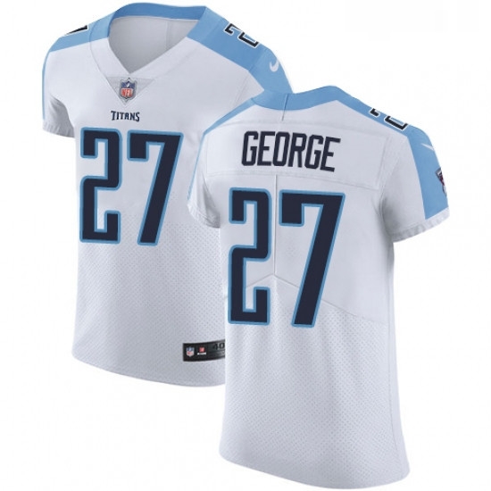 Mens Nike Tennessee Titans 27 Eddie George White Vapor Untouchable Elite Player NFL Jersey Mens Nike Tennessee Titans 27 Eddie George White Vapor Untouchable Elite Player NFL Jersey