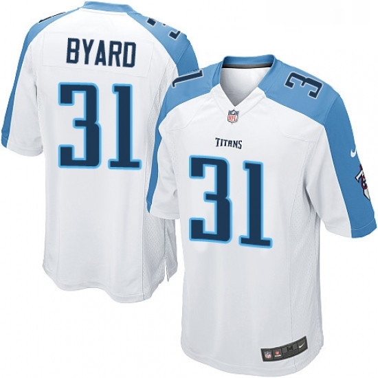 Mens Nike Tennessee Titans 31 Kevin Byard Game White NFL Jersey Mens Nike Tennessee Titans 31 Kevin Byard Game White NFL Jersey
