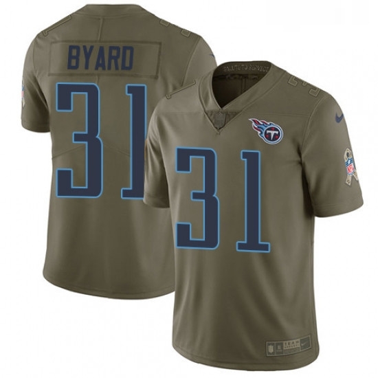 Mens Nike Tennessee Titans 31 Kevin Byard Limited Olive 2017 Salute to Service NFL Jersey Mens Nike Tennessee Titans 31 Kevin Byard Limited Olive 2017 Salute to Service NFL Jersey