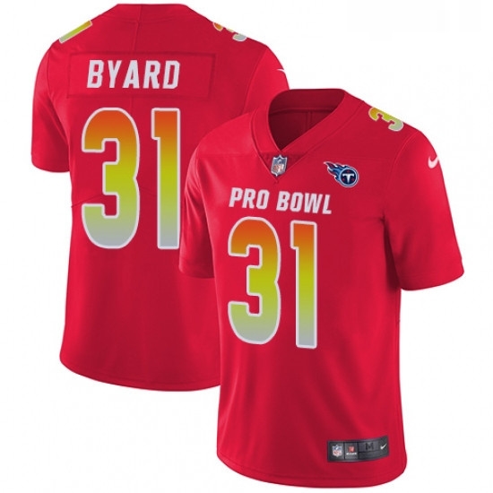 Mens Nike Tennessee Titans 31 Kevin Byard Limited Red 2018 Pro Bowl NFL Jersey Mens Nike Tennessee Titans 31 Kevin Byard Limited Red 2018 Pro Bowl NFL Jersey
