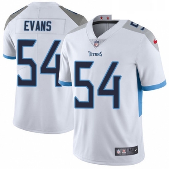 Mens Nike Tennessee Titans 54 Rashaan Evans White Vapor Untouchable Limited Player NFL Jersey Mens Nike Tennessee Titans 54 Rashaan Evans White Vapor Untouchable Limited Player NFL Jersey