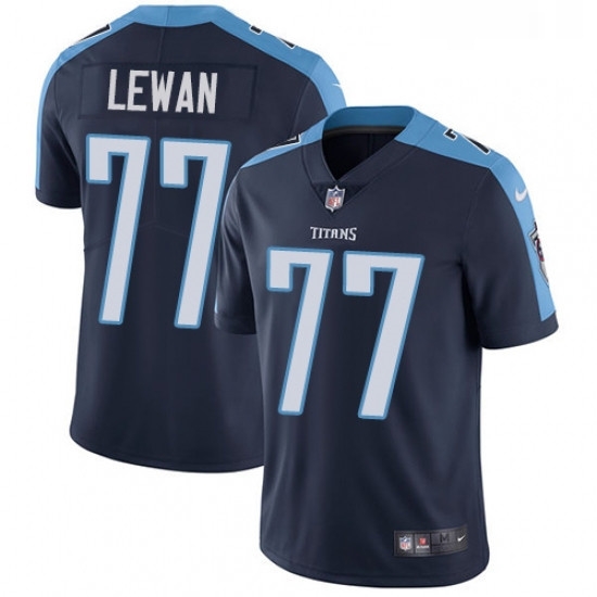 Mens Nike Tennessee Titans 77 Taylor Lewan Navy Blue Alternate Vapor Untouchable Limited Player NFL Jersey Mens Nike Tennessee Titans 77 Taylor Lewan Navy Blue Alternate Vapor Untouchable Limited Player NFL Jersey