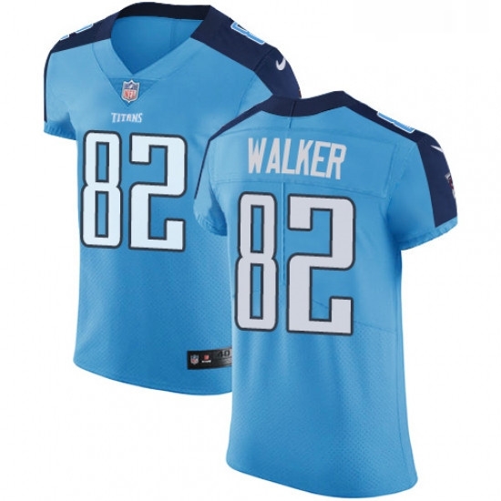 Mens Nike Tennessee Titans 82 Delanie Walker Light Blue Team Color Vapor Untouchable Elite Player NFL Jersey Mens Nike Tennessee Titans 82 Delanie Walker Light Blue Team Color Vapor Untouchable Elite Player NFL Jersey