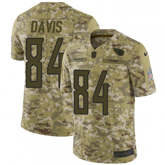 Mens Nike Tennessee Titans 84 Corey Davis Limited Camo 2018 Salute to Service NFL Jersey Mens Nike Tennessee Titans 84 Corey Davis Limited Camo 2018 Salute to Service NFL Jersey