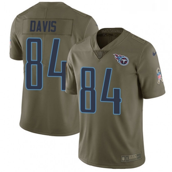 Mens Nike Tennessee Titans 84 Corey Davis Limited Olive 2017 Salute to Service NFL Jersey Mens Nike Tennessee Titans 84 Corey Davis Limited Olive 2017 Salute to Service NFL Jersey
