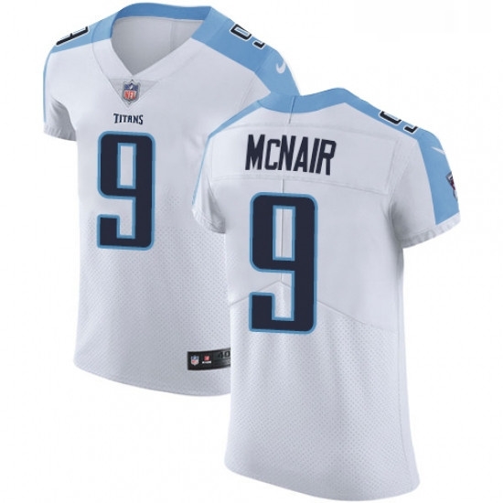 Mens Nike Tennessee Titans 9 Steve McNair White Vapor Untouchable Elite Player NFL Jersey Mens Nike Tennessee Titans 9 Steve McNair White Vapor Untouchable Elite Player NFL Jersey