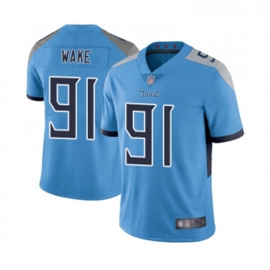 Mens Tennessee Titans 91 Cameron Wake Light Blue Alternate Vapor Untouchable Limited Player Football Jersey Mens Tennessee Titans 91 Cameron Wake Light Blue Alternate Vapor Untouchable Limited Player Football Jersey
