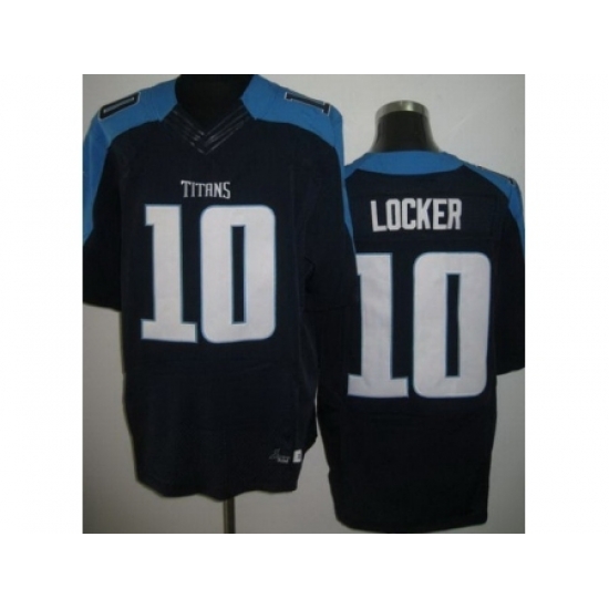 Nike Tennessee Titans 10 Jake Locker Dark Blue Elite NFL Jersey Nike Tennessee Titans 10 Jake Locker Dark Blue Elite NFL Jersey
