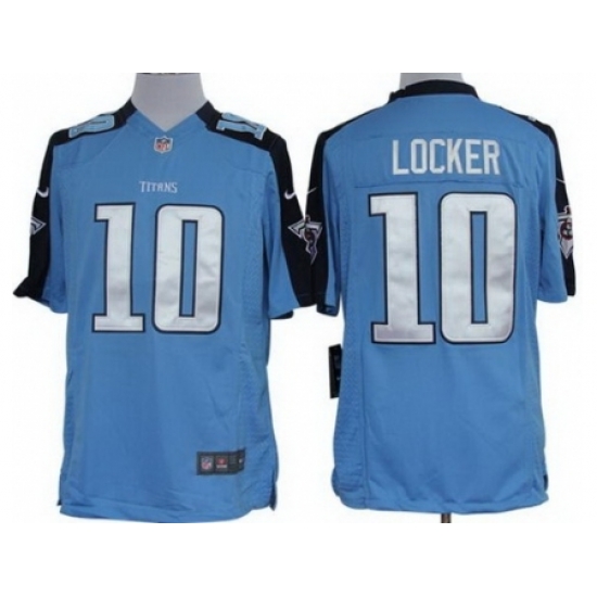 Nike Tennessee Titans 10 Jake Locker Light Blue Limited NFL Jersey Nike Tennessee Titans 10 Jake Locker Light Blue Limited NFL Jersey