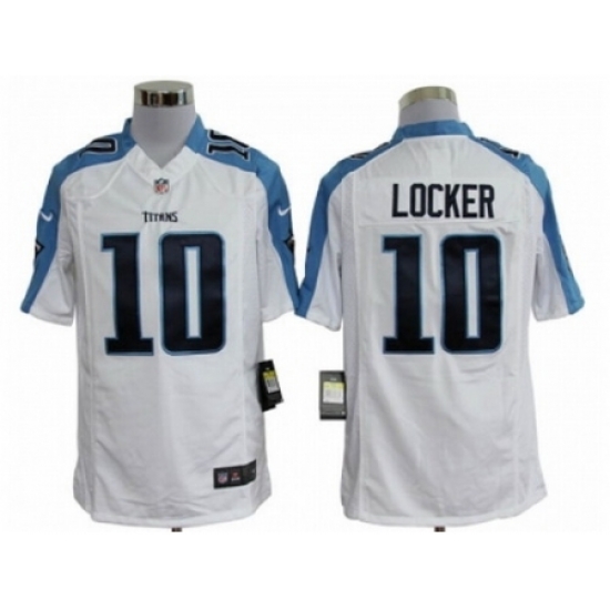 Nike Tennessee Titans 10 Jake Locker whitw Game Jersey Nike Tennessee Titans 10 Jake Locker whitw Game Jersey