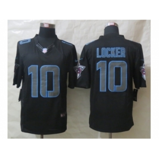Nike Tennessee Titans 10 Locker Black Limited Impact NFL Jersey Nike Tennessee Titans 10 Locker Black Limited Impact NFL Jersey