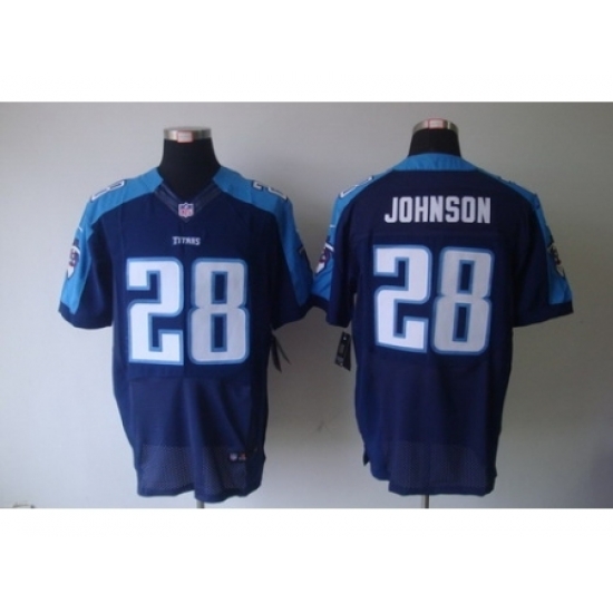 Nike Tennessee Titans 28 Chris Johnson Dark Blue Elite Nike NFL Jersey Nike Tennessee Titans 28 Chris Johnson Dark Blue Elite Nike NFL Jersey