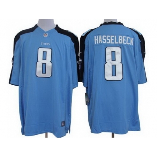 Nike Tennessee Titans 8 Matt Hasselbeck Light Blue Limited NFL Jersey Nike Tennessee Titans 8 Matt Hasselbeck Light Blue Limited NFL Jersey