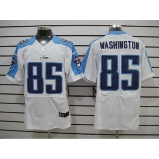 Nike Tennessee Titans 85 Nate Washington White Elite NFL Jersey Nike Tennessee Titans 85 Nate Washington White Elite NFL Jersey