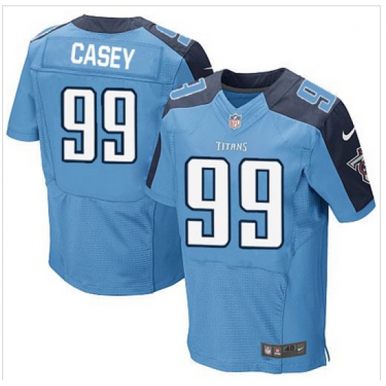 Nike Tennessee Titans #99 Jurrell Casey Light Blue Team Color Mens Stitched NFL Elite Jersey Nike Tennessee Titans #99 Jurrell Casey Light Blue Team Color Mens Stitched NFL Elite Jersey
