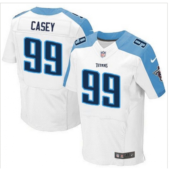 Nike Tennessee Titans #99 Jurrell Casey White Mens Stitched NFL Elite Jersey Nike Tennessee Titans #99 Jurrell Casey White Mens Stitched NFL Elite Jersey
