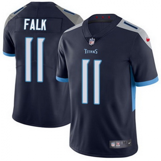 Nike Titans #11 Luke Falk Navy Blue Alternate Mens Stitched NFL Vapor Untouchable Limited Jersey Nike Titans #11 Luke Falk Navy Blue Alternate Mens Stitched NFL Vapor Untouchable Limited Jersey