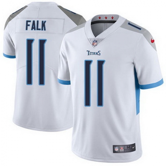 Nike Titans #11 Luke Falk White Mens Stitched NFL Vapor Untouchable Limited Jersey Nike Titans #11 Luke Falk White Mens Stitched NFL Vapor Untouchable Limited Jersey
