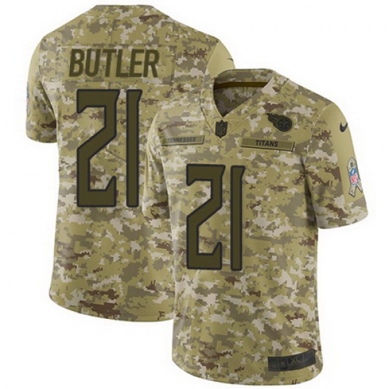 Nike Titans #21 Malcolm Butler Camo Mens Stitched NFL Limited 2018 Salute To Service Jersey Nike Titans #21 Malcolm Butler Camo Mens Stitched NFL Limited 2018 Salute To Service Jersey