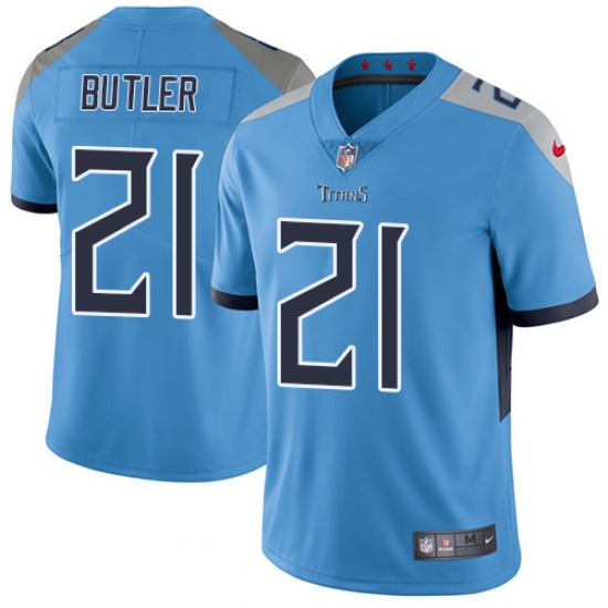 Nike Titans #21 Malcolm Butler Light Blue Team Color Mens Stitched NFL Vapor Untouchable Limited Jersey Nike Titans #21 Malcolm Butler Light Blue Team Color Mens Stitched NFL Vapor Untouchable Limited Jersey