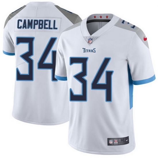 Nike Titans #34 Earl Campbell White Mens Stitched NFL Vapor Untouchable Limited Jersey Nike Titans #34 Earl Campbell White Mens Stitched NFL Vapor Untouchable Limited Jersey