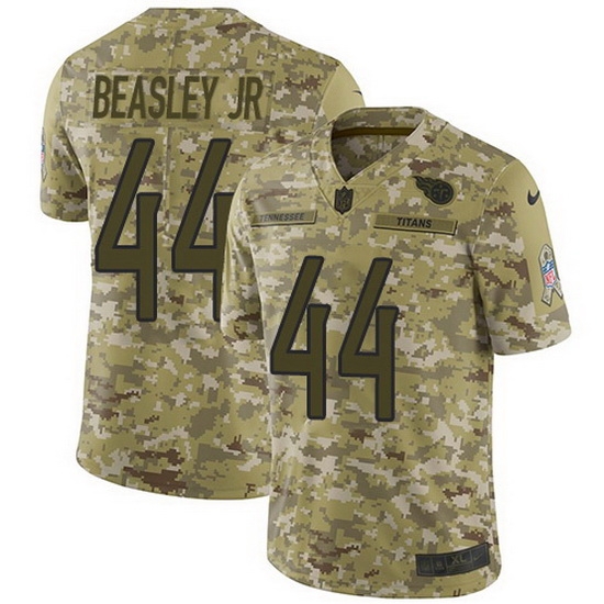 Nike Titans 44 Vic Beasley Jr Camo Men Stitched NFL Limited 2018 Salute To Service Jersey Nike Titans 44 Vic Beasley Jr Camo Men Stitched NFL Limited 2018 Salute To Service Jersey