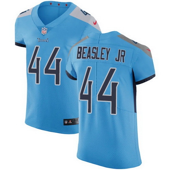 Nike Titans 44 Vic Beasley Jr Light Blue Alternate Men Stitched NFL New Elite Jersey Nike Titans 44 Vic Beasley Jr Light Blue Alternate Men Stitched NFL New Elite Jersey