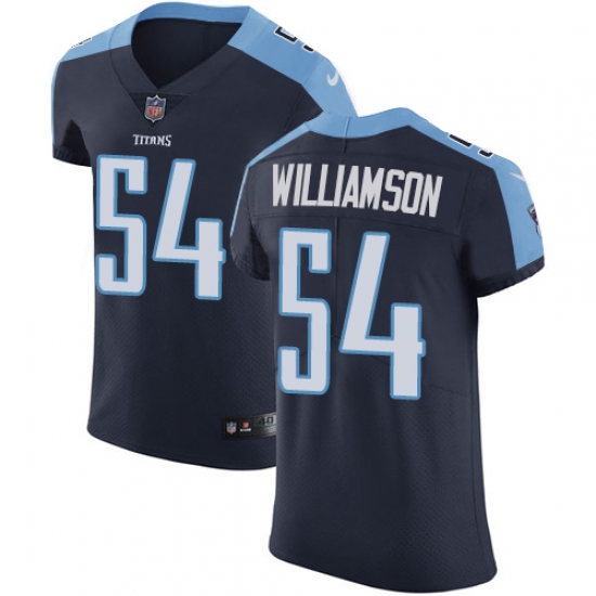 Nike Titans #54 Avery Williamson Navy Blue Alternate Mens Stitched NFL Vapor Untouchable Elite Jersey Nike Titans #54 Avery Williamson Navy Blue Alternate Mens Stitched NFL Vapor Untouchable Elite Jersey
