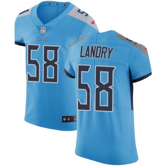 Nike Titans #58 Harold Landry Light Blue Team Color Mens Stitched NFL Vapor Untouchable Elite Jersey Nike Titans #58 Harold Landry Light Blue Team Color Mens Stitched NFL Vapor Untouchable Elite Jersey