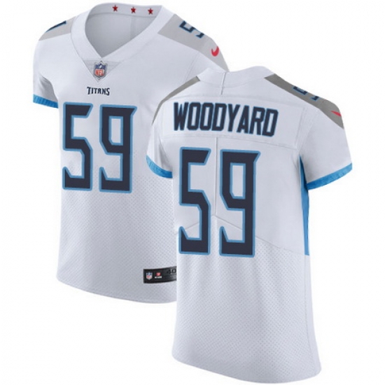 Nike Titans #59 Wesley Woodyard White Mens Stitched NFL Vapor Untouchable Elite Jersey Nike Titans #59 Wesley Woodyard White Mens Stitched NFL Vapor Untouchable Elite Jersey