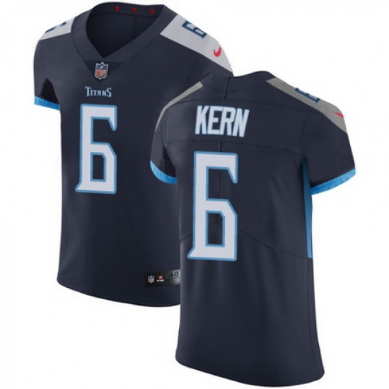 Nike Titans #6 Brett Kern Navy Blue Alternate Mens Stitched NFL Vapor Untouchable Elite Jersey Nike Titans #6 Brett Kern Navy Blue Alternate Mens Stitched NFL Vapor Untouchable Elite Jersey