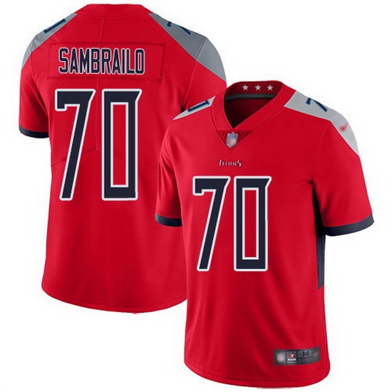 Nike Titans 70 Ty Sambrailo Red Men Stitched NFL Limited Inverted Legend Jersey Nike Titans 70 Ty Sambrailo Red Men Stitched NFL Limited Inverted Legend Jersey