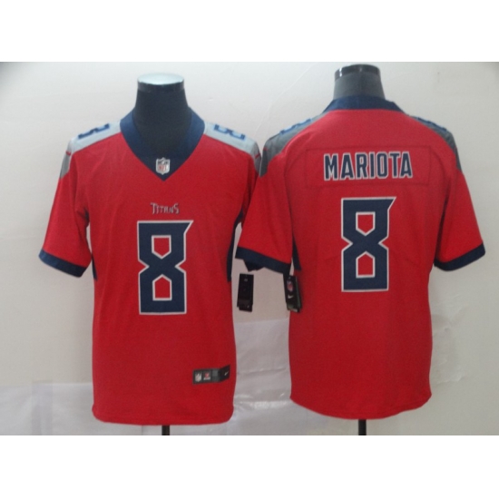 Nike Titans 8 Marcus Mariota Red Inverted Legend Limited Jersey Nike Titans 8 Marcus Mariota Red Inverted Legend Limited Jersey