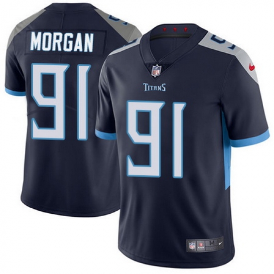 Nike Titans #91 Derrick Morgan Navy Blue Alternate Mens Stitched NFL Vapor Untouchable Limited Jersey Nike Titans #91 Derrick Morgan Navy Blue Alternate Mens Stitched NFL Vapor Untouchable Limited Jersey