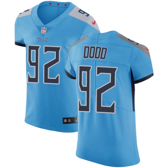 Nike Titans #92 Kevin Dodd Light Blue Team Color Mens Stitched NFL Vapor Untouchable Elite Jersey Nike Titans #92 Kevin Dodd Light Blue Team Color Mens Stitched NFL Vapor Untouchable Elite Jersey