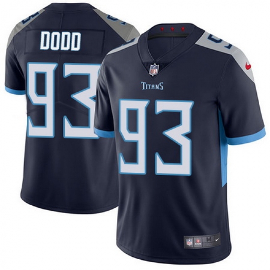 Nike Titans #93 Kevin Dodd Navy Blue Alternate Mens Stitched NFL Vapor Untouchable Limited Jersey Nike Titans #93 Kevin Dodd Navy Blue Alternate Mens Stitched NFL Vapor Untouchable Limited Jersey