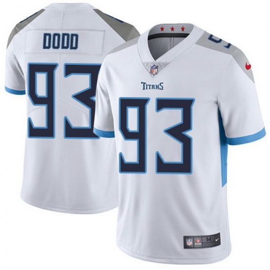 Nike Titans #93 Kevin Dodd White Mens Stitched NFL Vapor Untouchable Limited Jersey Nike Titans #93 Kevin Dodd White Mens Stitched NFL Vapor Untouchable Limited Jersey