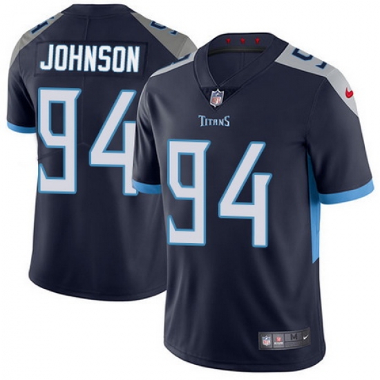 Nike Titans #94 Austin Johnson Navy Blue Alternate Mens Stitched NFL Vapor Untouchable Limited Jersey Nike Titans #94 Austin Johnson Navy Blue Alternate Mens Stitched NFL Vapor Untouchable Limited Jersey
