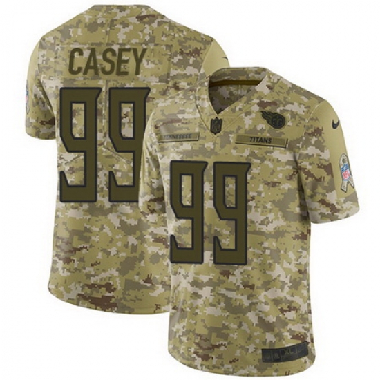 Nike Titans #99 Jurrell Casey Camo Mens Stitched NFL Limited 2018 Salute To Service Jersey Nike Titans #99 Jurrell Casey Camo Mens Stitched NFL Limited 2018 Salute To Service Jersey