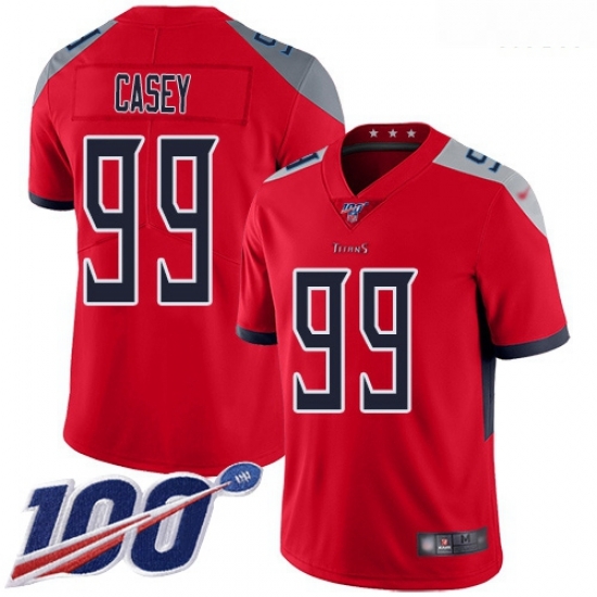 Nike Titans 99 Jurrell Casey Red Men Stitched Football Limited Inverted Legend 100th Season Jersey Nike Titans 99 Jurrell Casey Red Men Stitched Football Limited Inverted Legend 100th Season Jersey