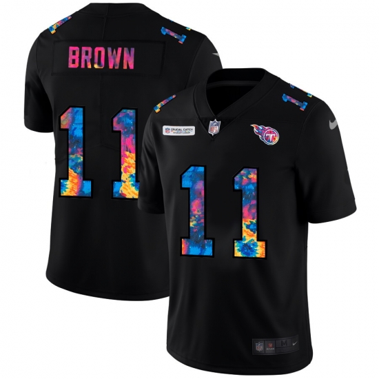 Tennessee Titans 11 A J Brown Men Nike Multi Color Black 2020 NFL Crucial Catch Vapor Untouchable Limited Jersey Tennessee Titans 11 A J Brown Men Nike Multi Color Black 2020 NFL Crucial Catch Vapor Untouchable Limited Jersey