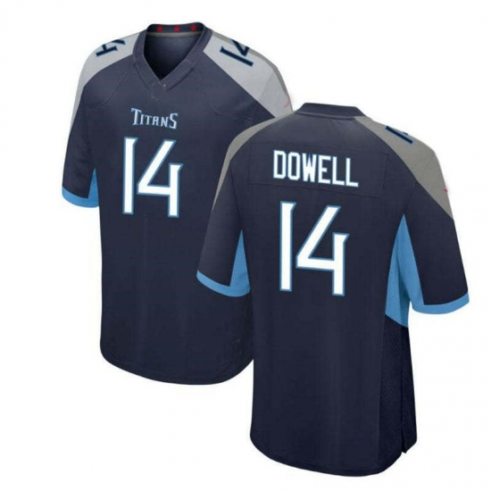 Tennessee Titans 14 Colton Dowell Navy Stitched Vapor Limited Football Jerseys Tennessee Titans 14 Colton Dowell Navy Stitched Vapor Limited Football Jerseys