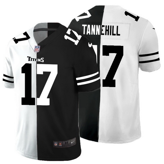 Tennessee Titans 17 Ryan Tannehill Men Black V White Peace Split Nike Vapor Untouchable Limited NFL Jersey Tennessee Titans 17 Ryan Tannehill Men Black V White Peace Split Nike Vapor Untouchable Limited NFL Jersey