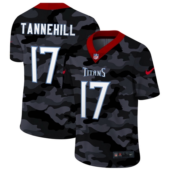 Tennessee Titans 17 Ryan Tannehill Men Nike 2020 Black CAMO Vapor Untouchable Limited Stitched NFL Jersey Tennessee Titans 17 Ryan Tannehill Men Nike 2020 Black CAMO Vapor Untouchable Limited Stitched NFL Jersey