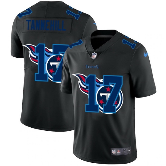 Tennessee Titans 17 Ryan Tannehill Men Nike Team Logo Dual Overlap Limited NFL Jersey Black Tennessee Titans 17 Ryan Tannehill Men Nike Team Logo Dual Overlap Limited NFL Jersey Black