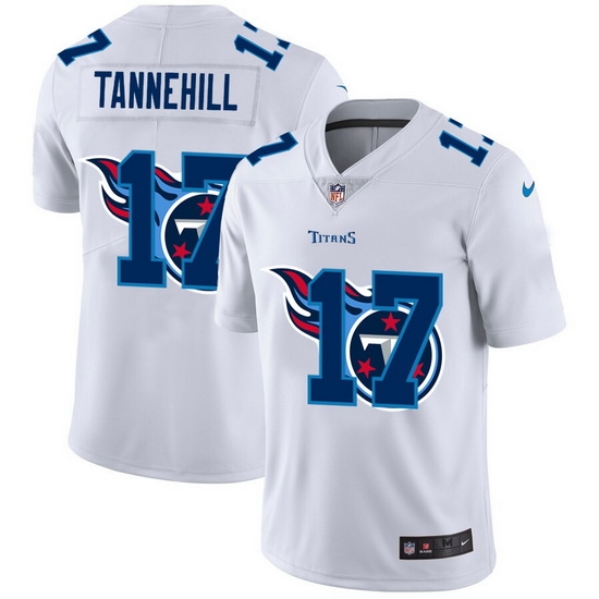 Tennessee Titans 17 Ryan Tannehill White Men Nike Team Logo Dual Overlap Limited NFL Jersey Tennessee Titans 17 Ryan Tannehill White Men Nike Team Logo Dual Overlap Limited NFL Jersey