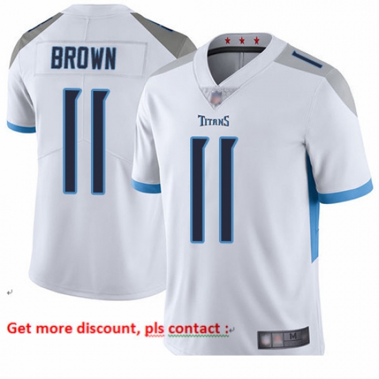 Titans 11 A J Brown White Men Stitched Football Vapor Untouchable Limited Jersey Titans 11 A J Brown White Men Stitched Football Vapor Untouchable Limited Jersey