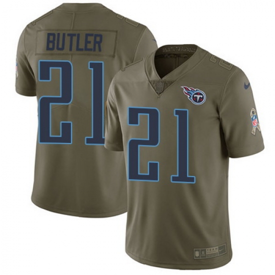 Nike Titans #21 Malcolm Butler Olive Youth Stitched NFL Limited 2017 Salute to Service Jersey Nike Titans #21 Malcolm Butler Olive Youth Stitched NFL Limited 2017 Salute to Service Jersey